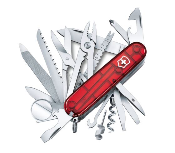 NAVAJA VICTORINOX SWISS CHAMP Color Rojo 33 Funciones 1.6795 – El Viajero  del Norte