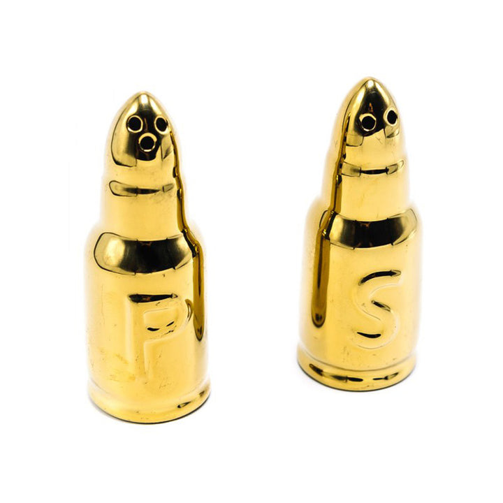 BULLET SALT AND PEPPER SHAKERS