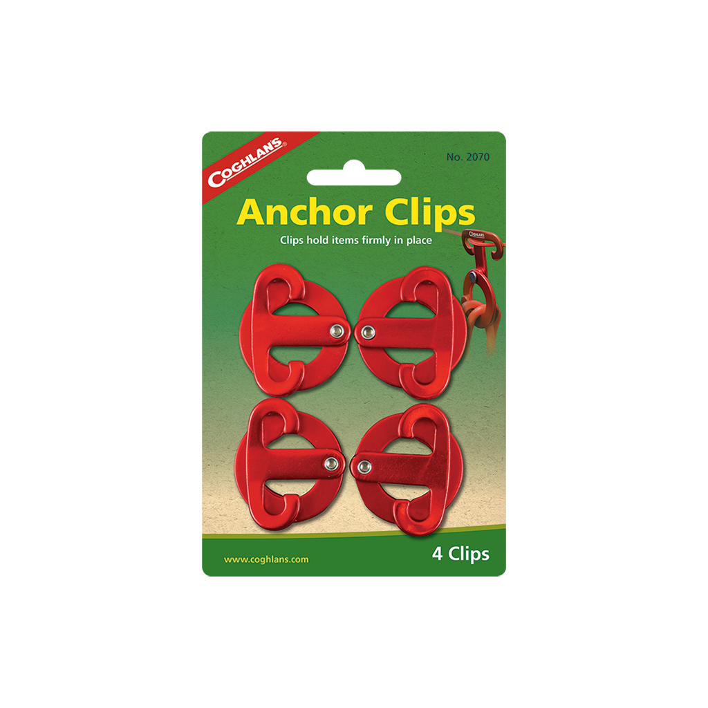 CLIPS DE ANCLAJE 4PIEZAS COGHLANS