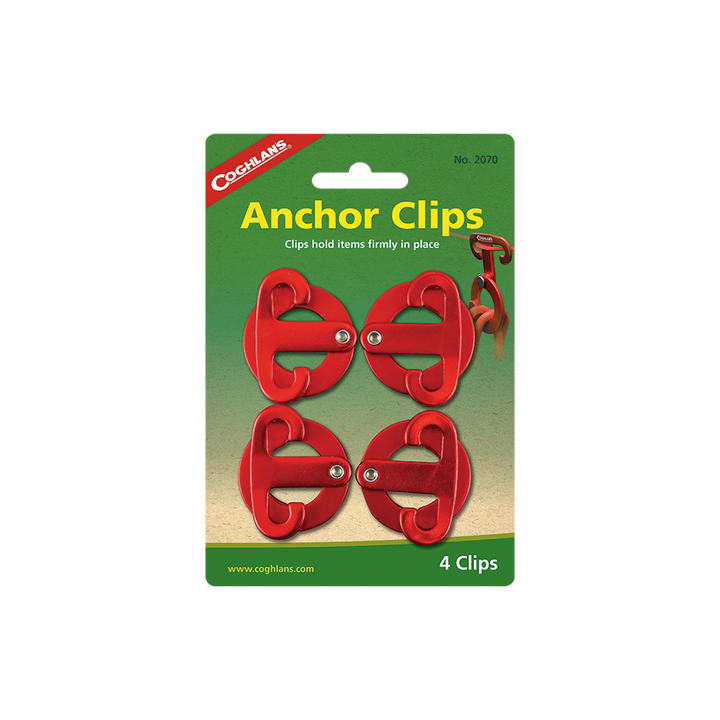 CLIPS DE ANCLAJE 4PIEZAS COGHLANS