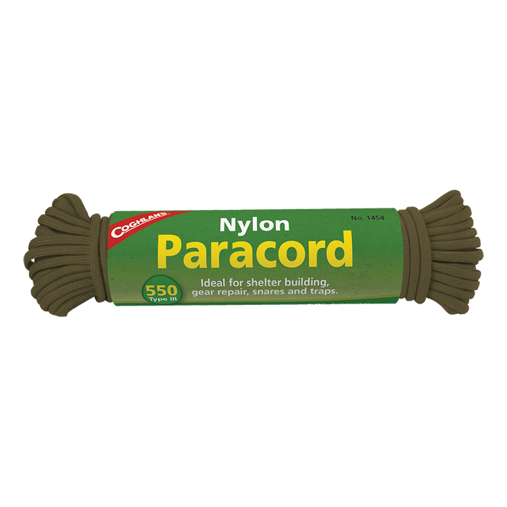 COGHLAN'S Paracord 50 ft Olive Drab