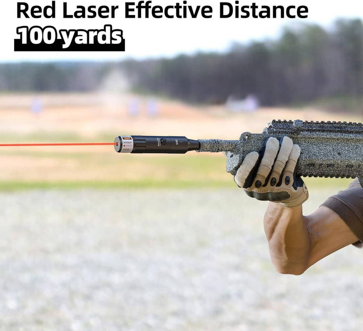 COLIMADOR EZshoot Bore LASER PARA RIFLE Y PISTOLAS Calibre .177 hasta Calibre 12GA