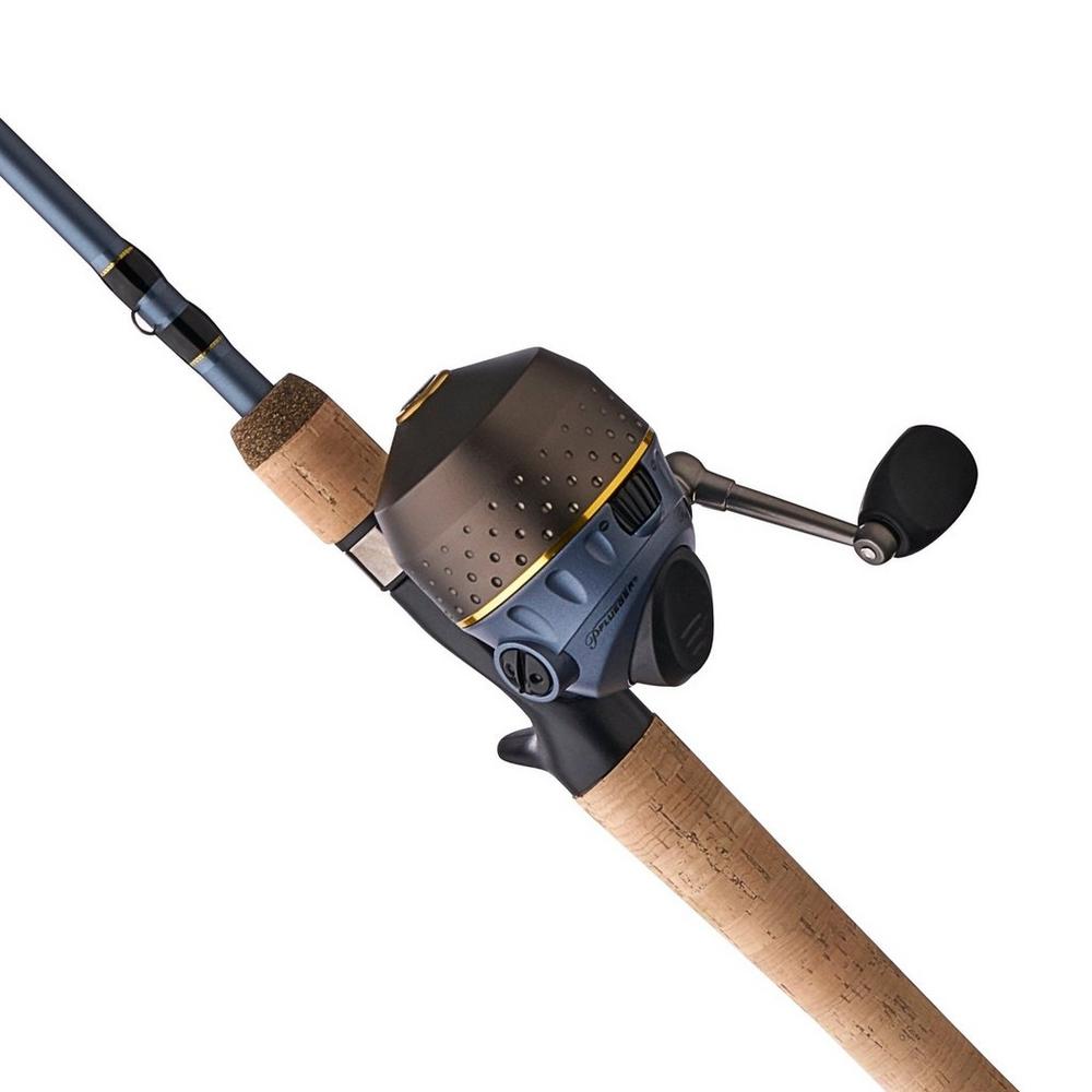 Caña Combo Pflueger President Spincast 6'6" 2pc Medium