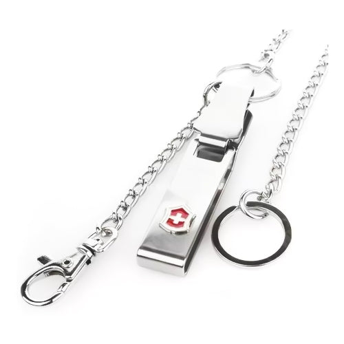 VICTORINOX LLAVERO MULTICLIP CON DOS CADENAS