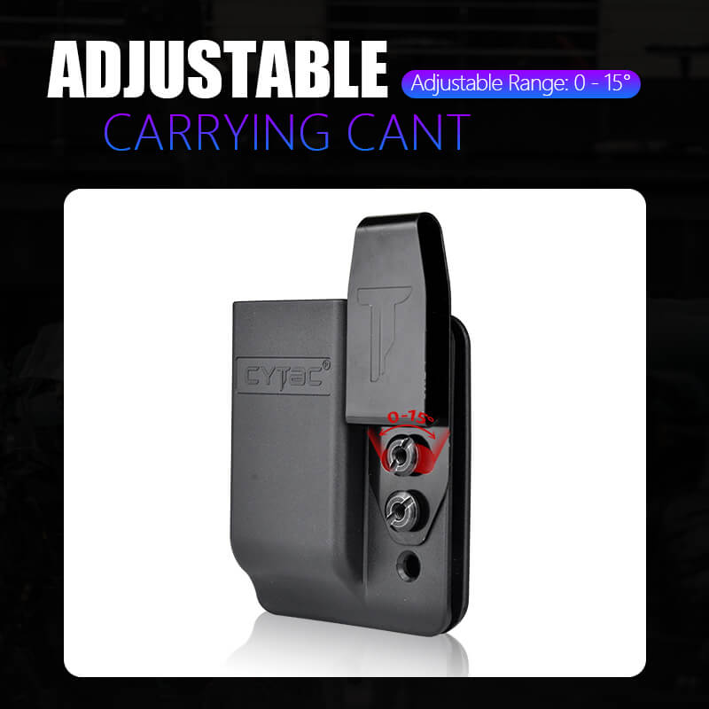 FUNDA CYTAC PORTACARGADOR IWB INTERNO GLOCK 17, 19, 19x  I-Mini-Guard