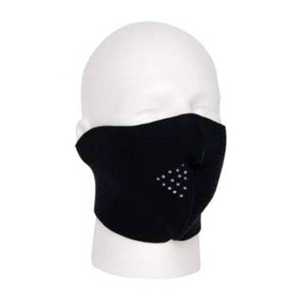 HALF FACE MASK BLACK