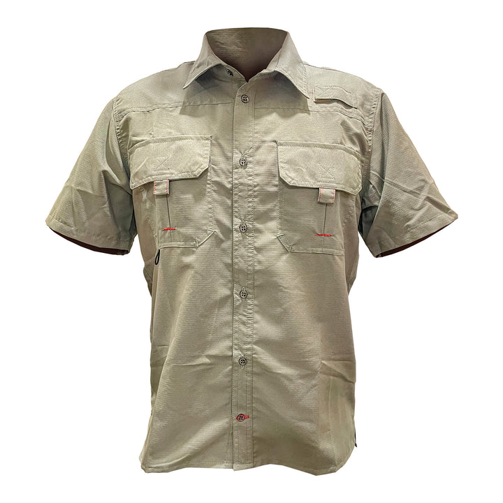 CAMISA ADVENTURE CORTA OLIVO