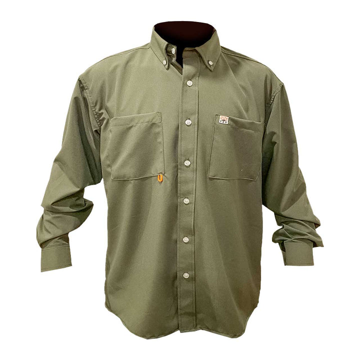 CAMISA TAU SPANISH FISHING MANGA LARGA VERDE