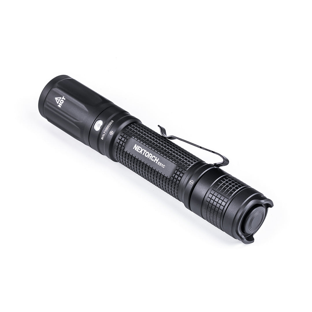 Linterna NEXTORCH E51C LUZ LED, con cable USB, 1600 lumenes