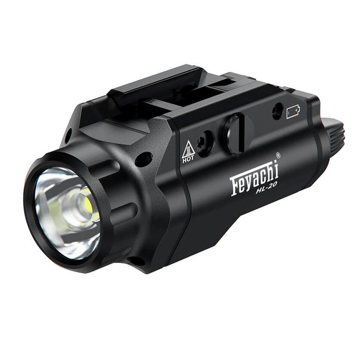 LINTERNA HL-20 PARA ARMA 1000 LUMEN RIEL PICATINNY