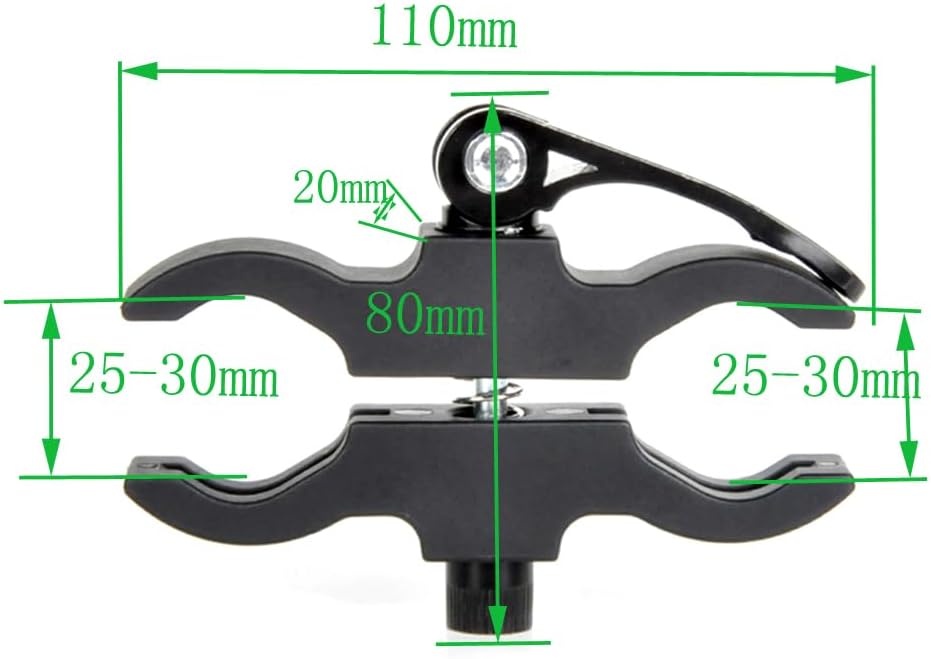 MONTURA Calitte LINTERNA Y MIRA QUICK RELEASE 25mm-30mm