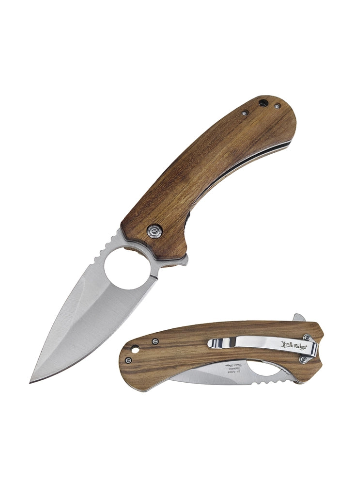 NAVAJA ELK RIDGE 8.18" LIGHT BROWN WOOD