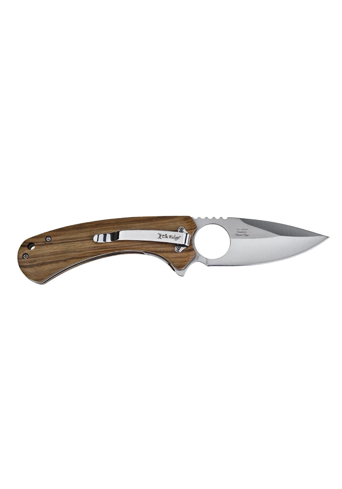 NAVAJA ELK RIDGE 8.18" LIGHT BROWN WOOD