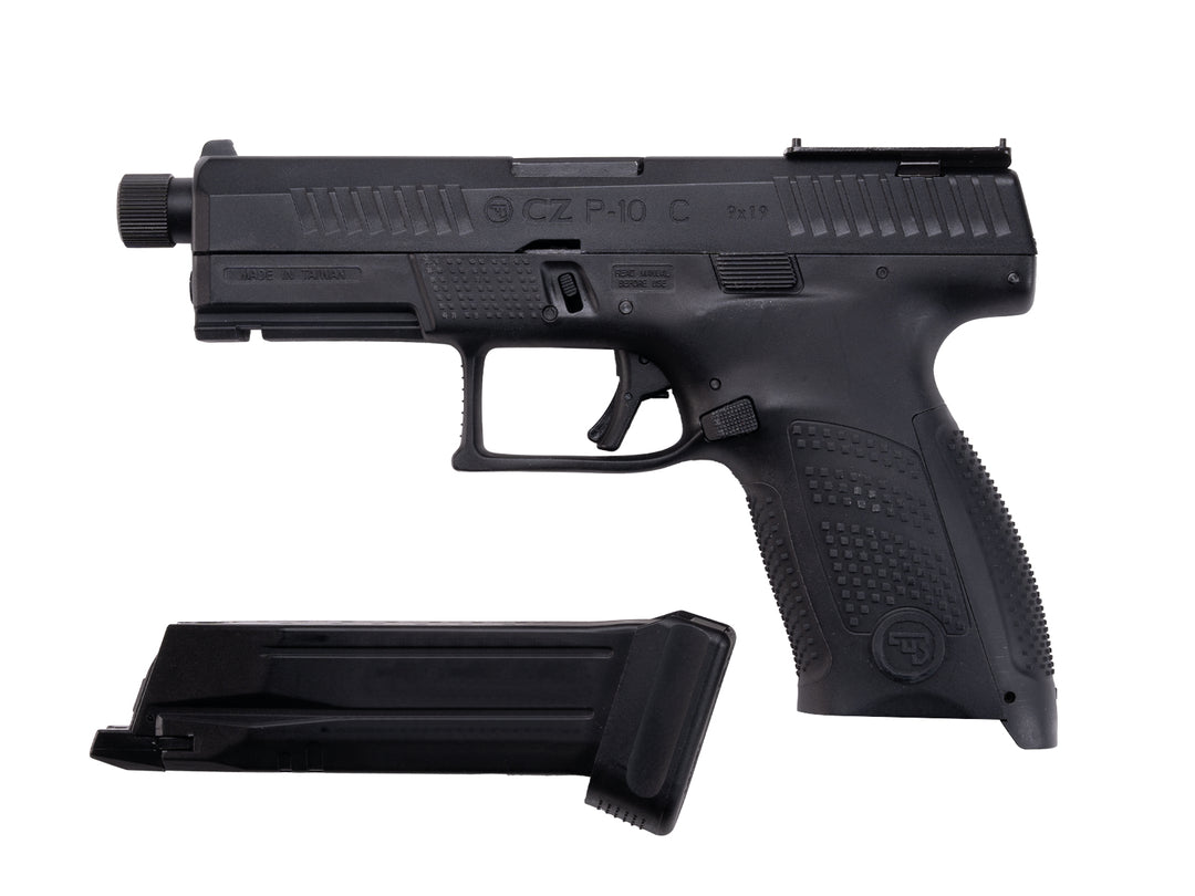 PISTOLA AIR SOFT CZ P-10C OPTICS READY CO2 BLOWBACK