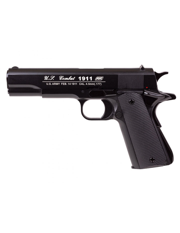 Pistola CO2 US Combat 1911 420 fps cal 4.5mm blowback