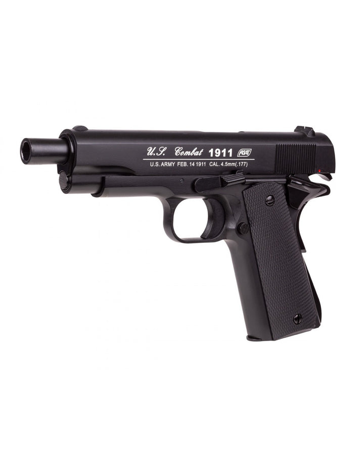 Pistola CO2 US Combat 1911 420 fps cal 4.5mm blowback