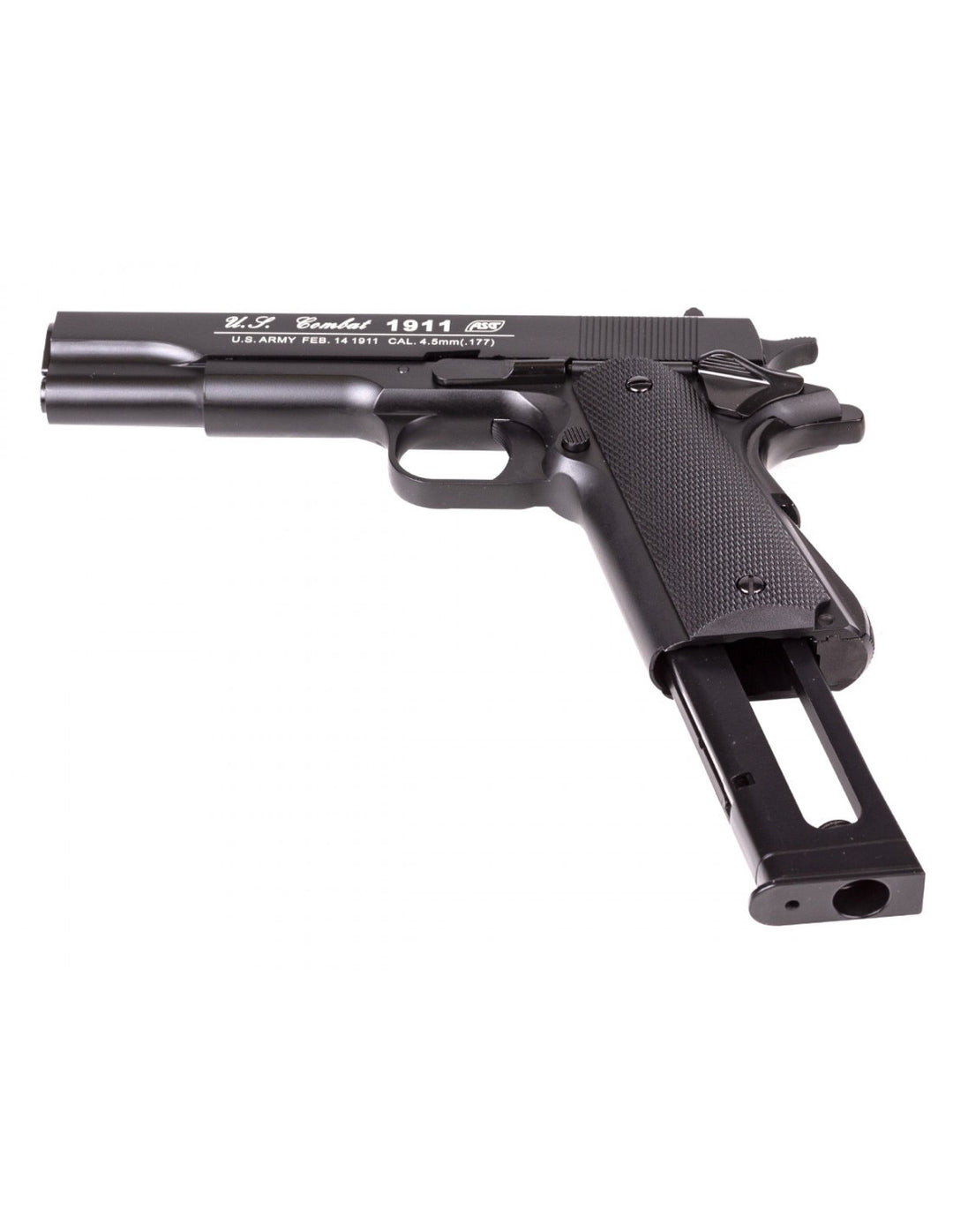 Pistola CO2 US Combat 1911 420 fps cal 4.5mm blowback