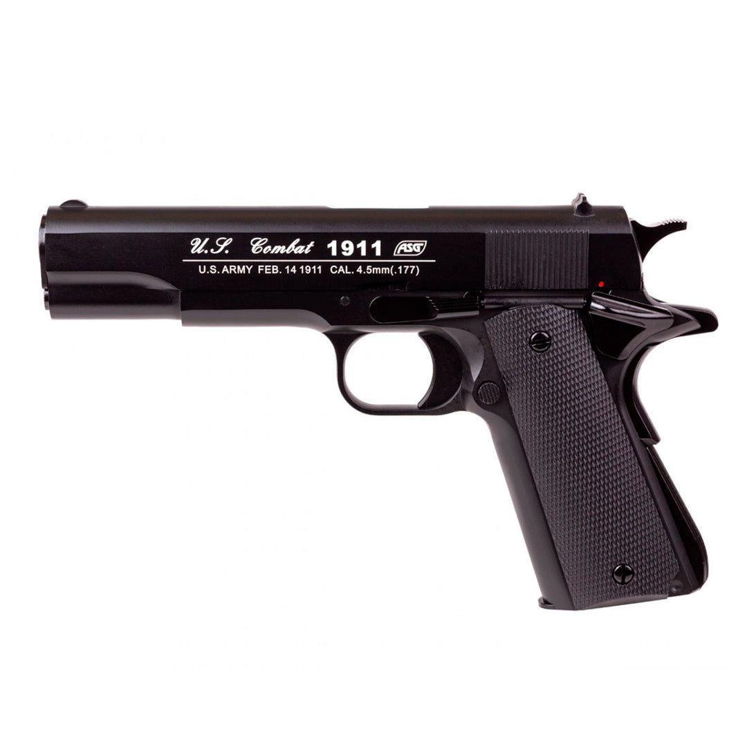 Pistola CO2 US Combat 1911 420 fps cal 4.5mm blowback