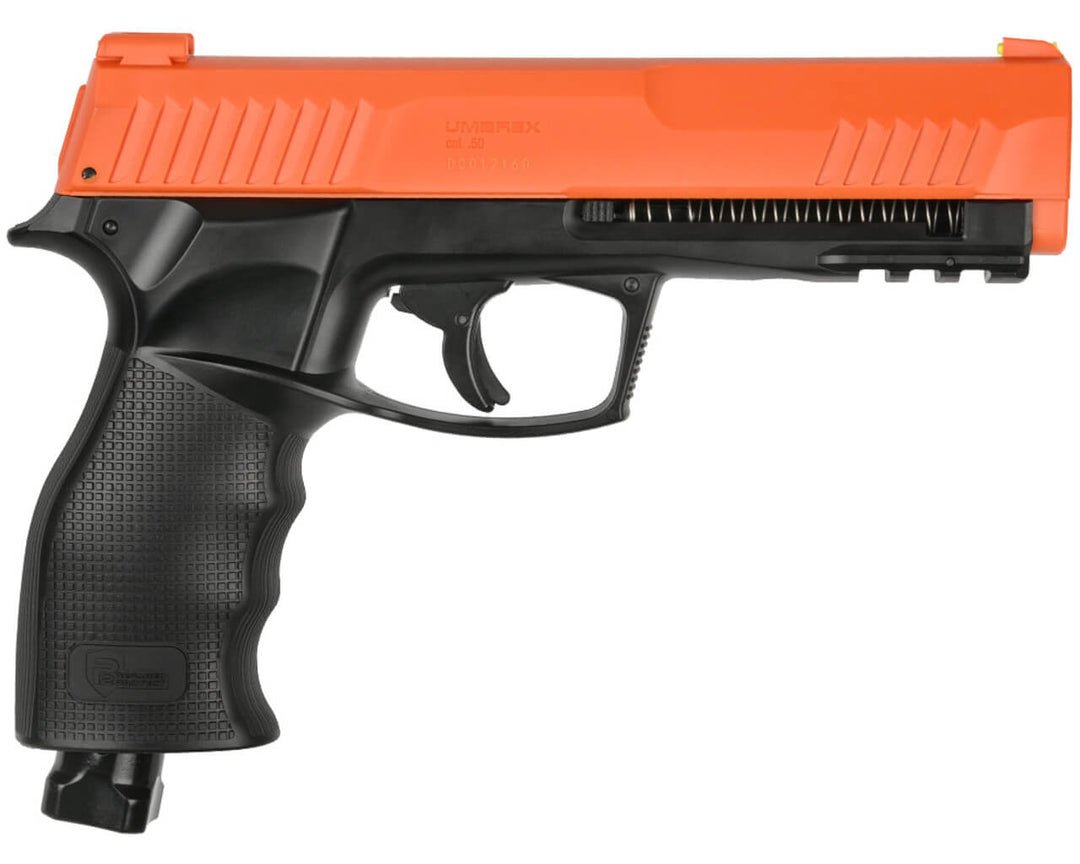 Pistola HDP50 Naranja Gen 2 Calibre 50 Kit con Municiones de Caucho y Pimienta