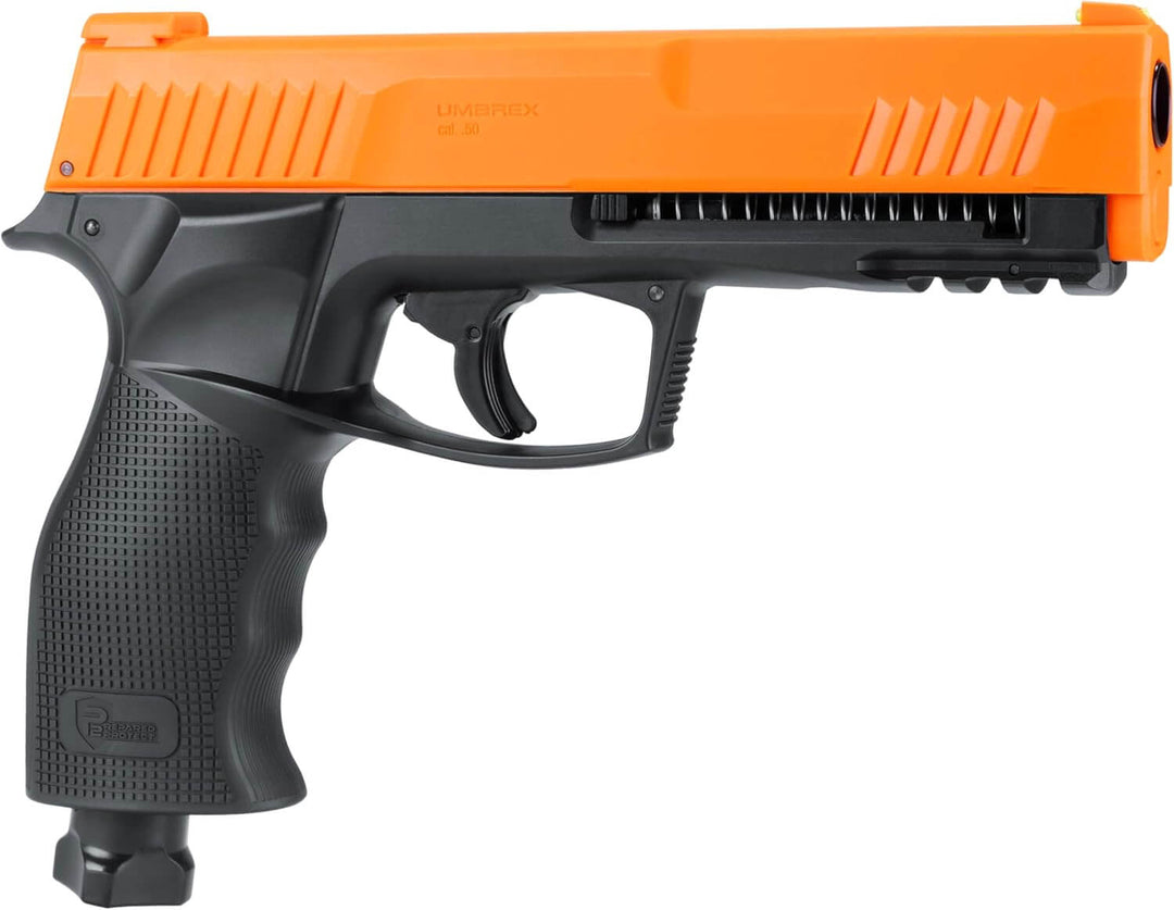 Pistola HDP50 Naranja Gen 2 Calibre 50 Kit con Municiones de Caucho y Pimienta