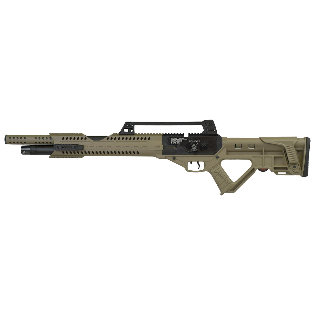 RIFLE PCP HATSAN INVADER SEMI AUTO FDE CALIBRE 6.35 edicion especial