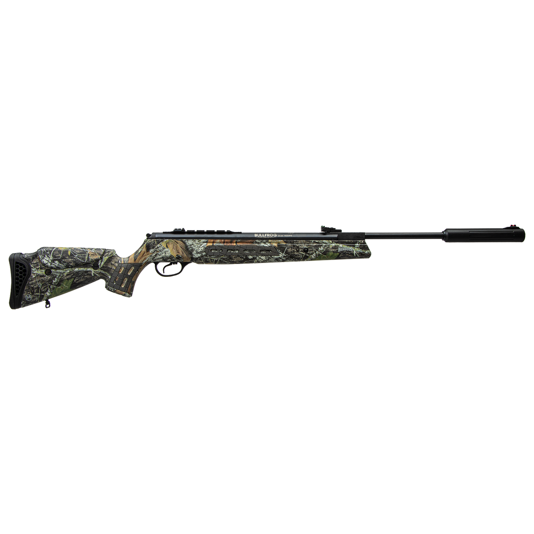 Rifle BullFrog Camuflaje Cal .22 con mira 4x32