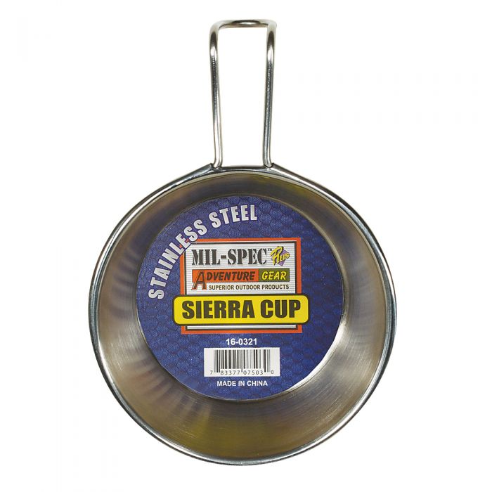 TAZA SIERRA ACERO INOXIDABLE 8OZ