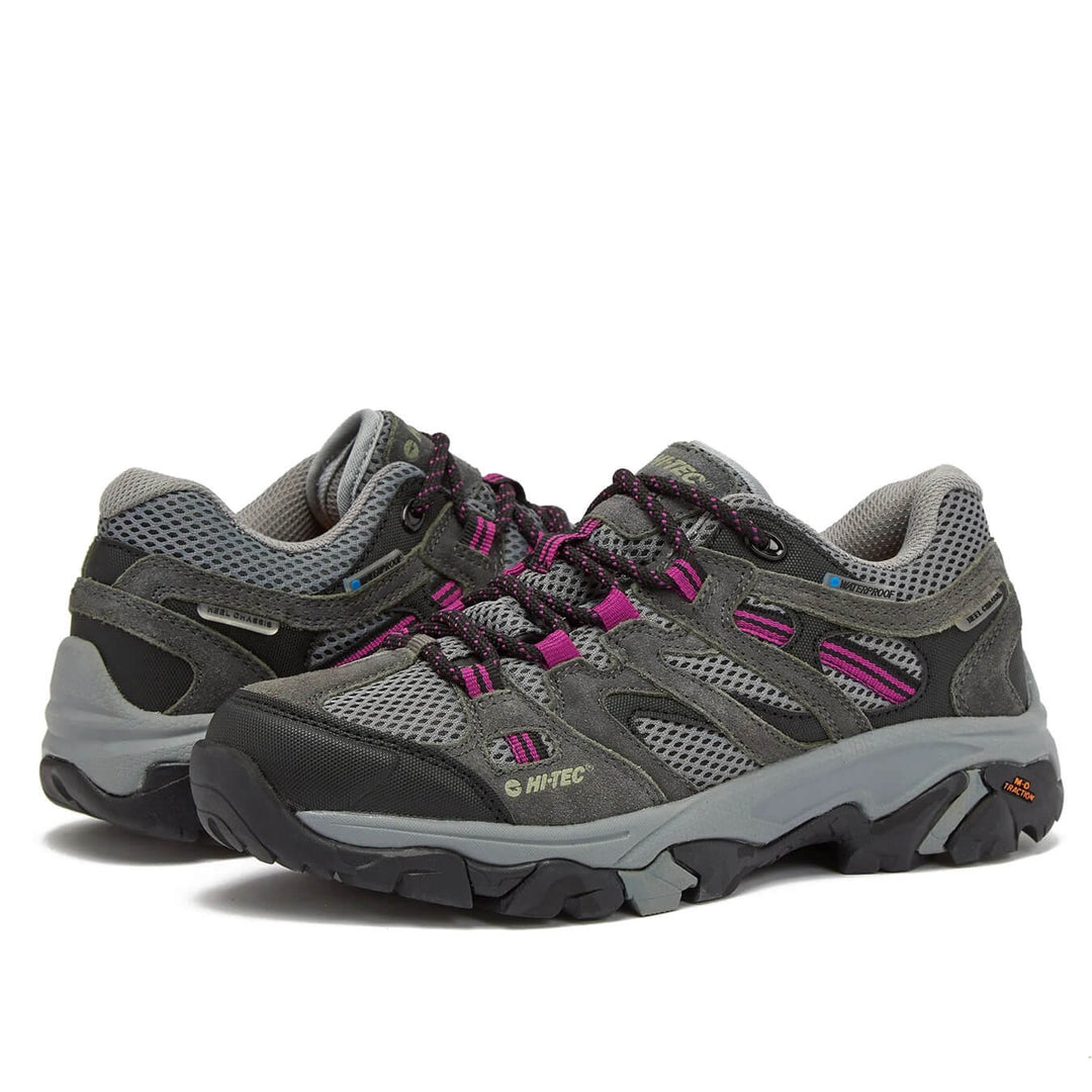 TENIS Apex Lite Low Water Proof Dark Grey Dark Pink