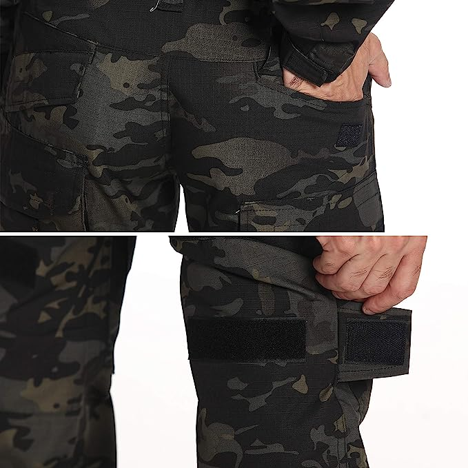 PANTALON ACU CAMO BLACKMULTICAM