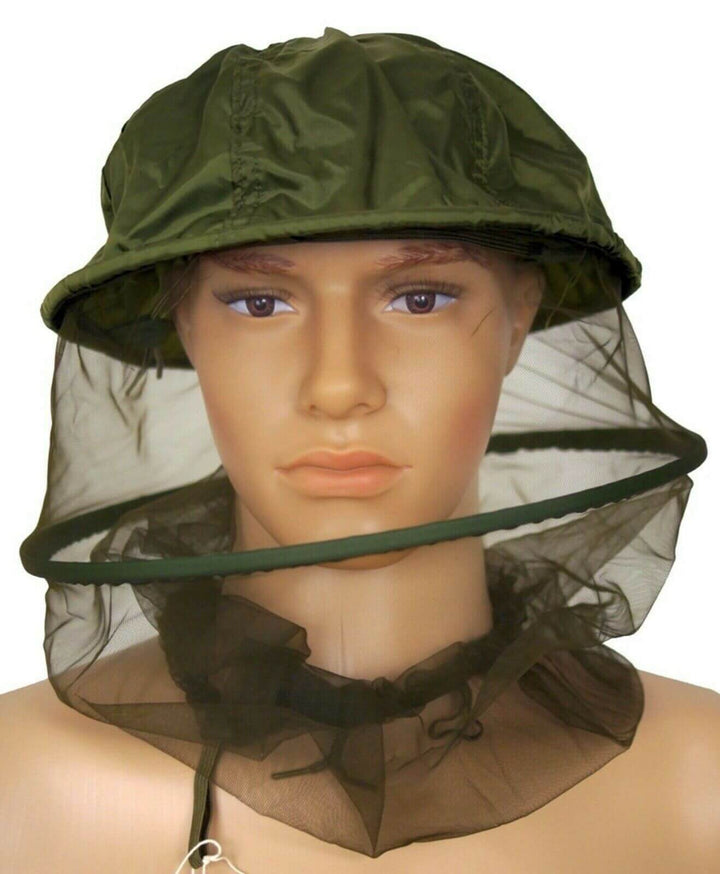 MOSQUITO HEADNET MALLA PARA CABEZA con banda elastica