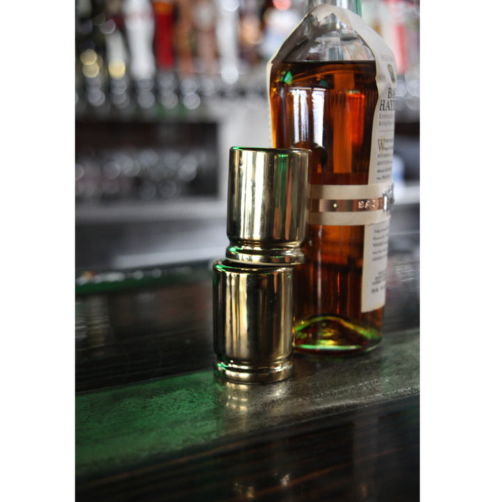 50 CALIBER SHOT GLASSES JUEGO DE 2