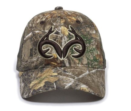 GORRA REALTREE CAMO BORDADO BLANCO