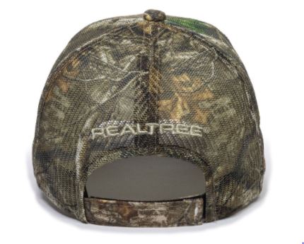 GORRA REALTREE CAMO BORDADO BLANCO