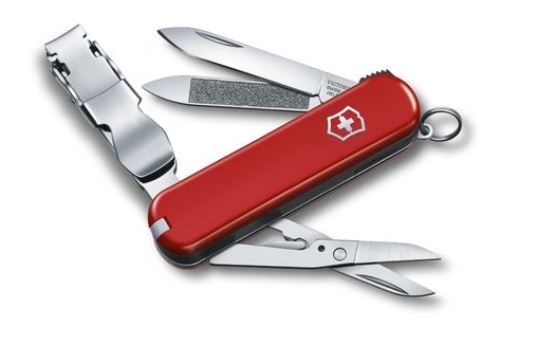 Navaja Nail Clip 580 Red 8 Funciones 65mm Victorinox