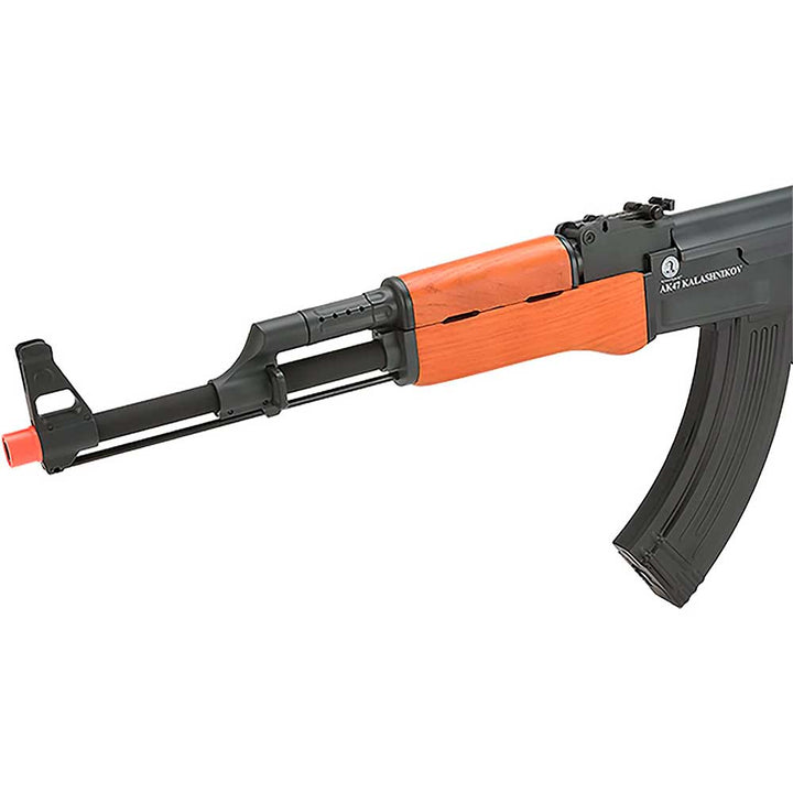 Rifle AK47 Kalashnikov Blowback airsoft combo con cargador y BATERIA