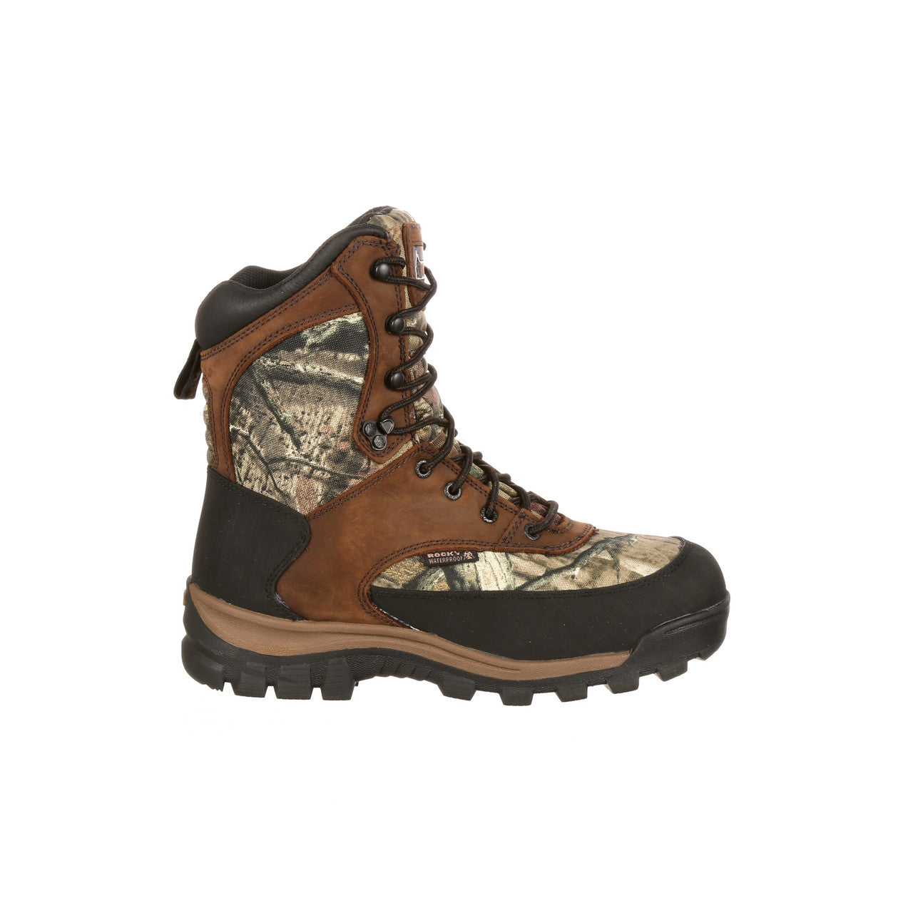 BOTAS ROCKY CORE WATERPROOF 800G BROWN MOSSY OAK El Viajero del Norte