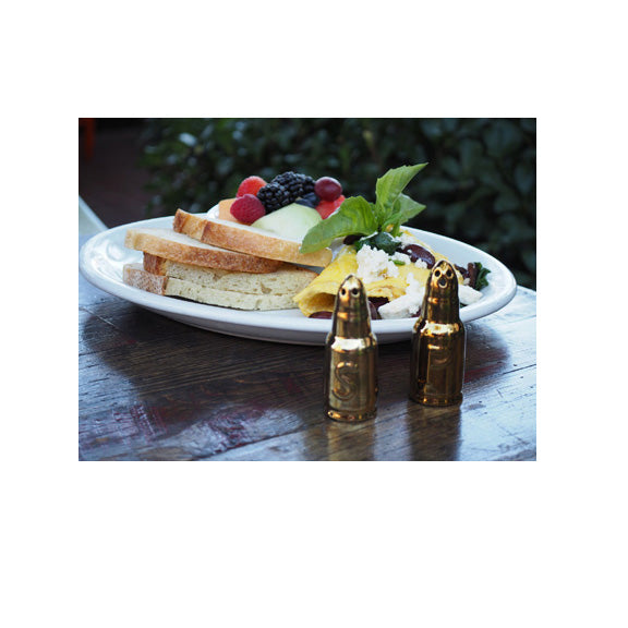 BULLET SALT AND PEPPER SHAKERS