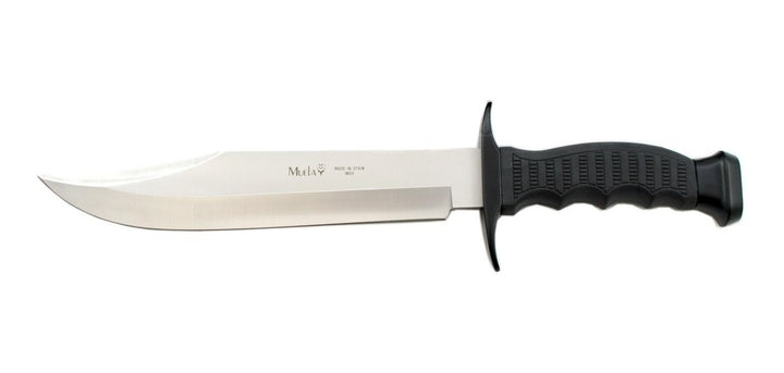 CUCHILLO MUELA DE MONTE TACTICO CON MANGO NEGRO 500915 - El Viajero del Norte