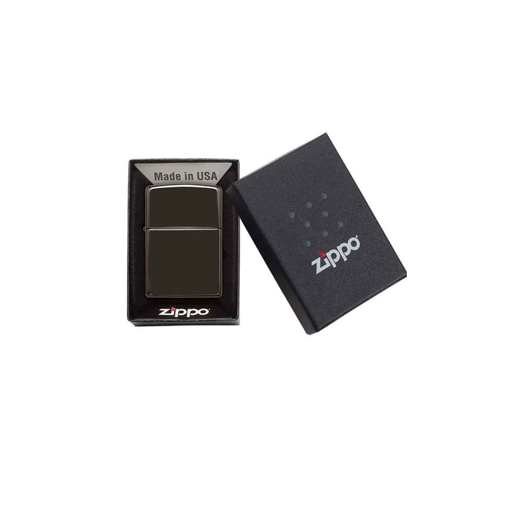 ENCENDEDOR ZIPPO EBONY NEGRO