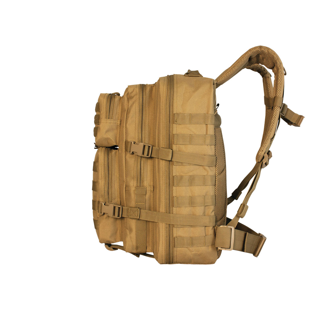 MOCHILA LARGE ASSAULT BLACK RED ROCK