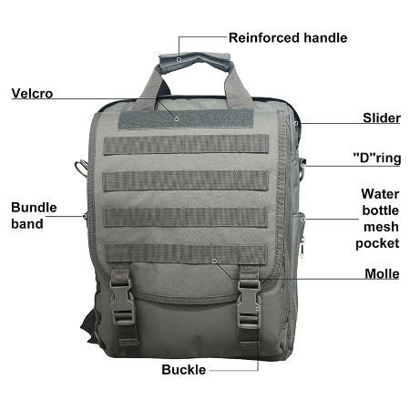 MOCHILA Multi-function Tactical Laptop