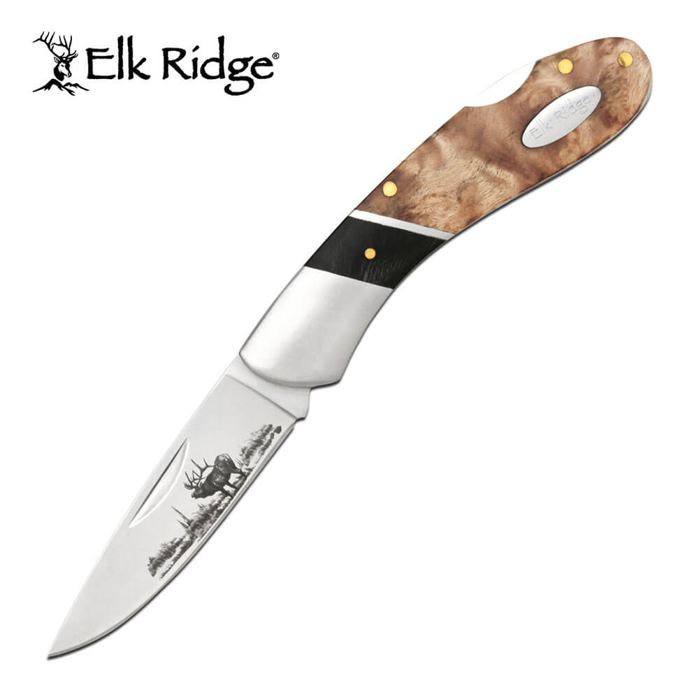 NAVAJA APERTURA MANUAL ELK RIDGE ER-072D FOLDING KNIFE - El Viajero del Norte