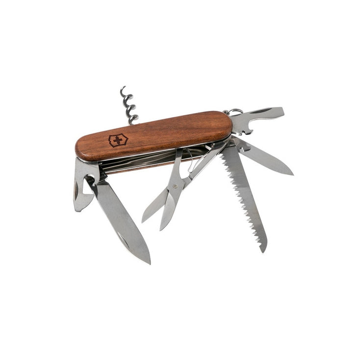 NAVAJA HUNTSMAN Wood Walnut Wood 13 Funciones 91mm Victorinox