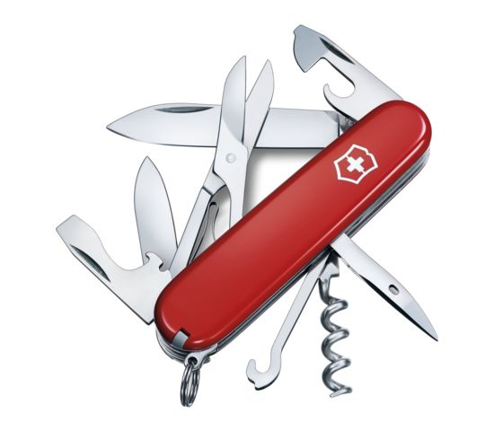 NAVAJA VICTORINOX CLIMBER Color Rojo Con 14 Funciones - El Viajero del Norte