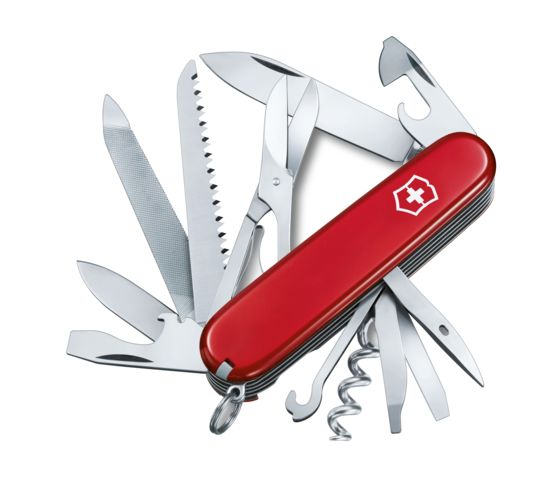 NAVAJA VICTORINOX RANGER Color Rojo Con 21 Funciones - El Viajero del Norte