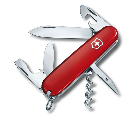 NAVAJA VICTORINOX SPARTAN Color Rojo 12 Funciones - El Viajero del Norte