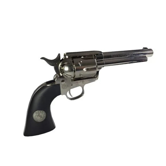 REVOLVER COLT PEACEMAKER NIQUEL CO2 DIABOLOS Cal. .177