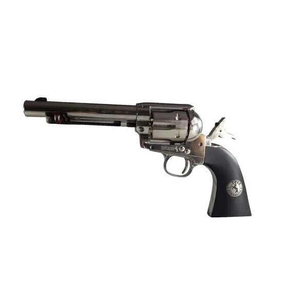 REVOLVER COLT PEACEMAKER NIQUEL CO2 DIABOLOS Cal. .177