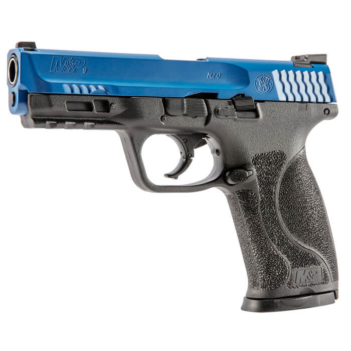 PISTOLA T4E M&P9 M2.0 AZUL CAL. 43 CO2 BLOWBACK