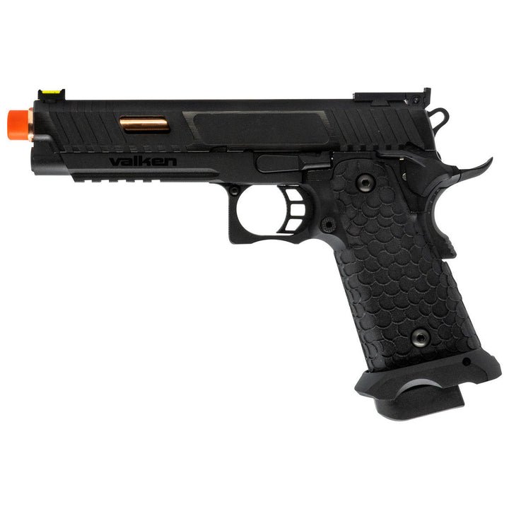 Pistola Airsoft Valken HICAPA CO2 Blowback Metal Black